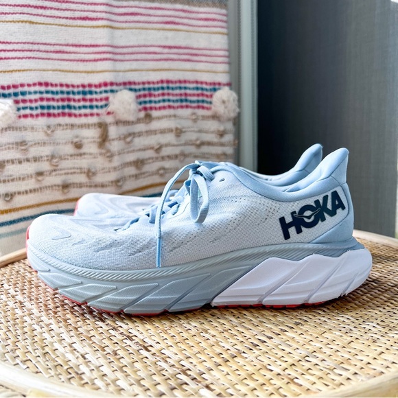 Hoka Arahi 6 Plein Air Blue Fog Road-Running Sneakers Women’s Size 7.5 - Picture 4 of 8
